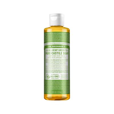 Dr. Bronner's Pure-Castile Soap Liquid (Hemp 18-in-1) Green Tea 237ml